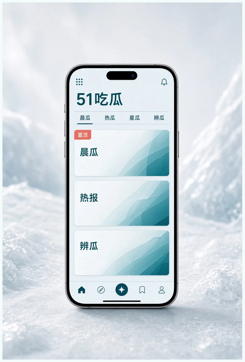 51吃瓜APP移动阅读示意