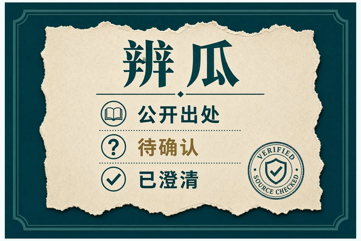 辨瓜公开信息核对示意